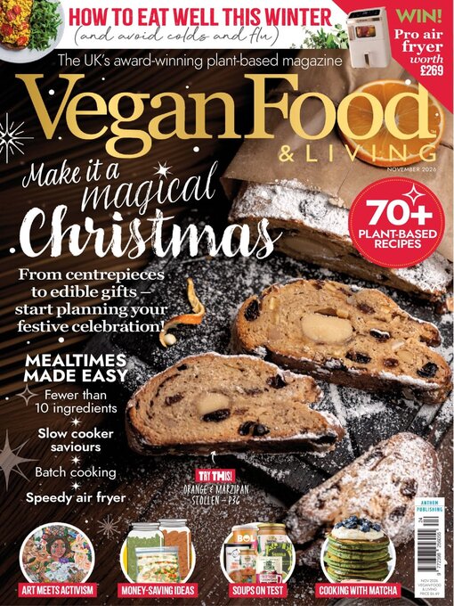 Cover image for Vegan Food & Living